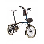 BROMPTON C Line 50th Anniversary 12-Speed sulankstomas dviratis su vidutinio aukščio vairu